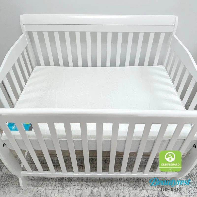 Nestled Exclusive Platinum Crib Mattress + Sheet Protector - Image 6