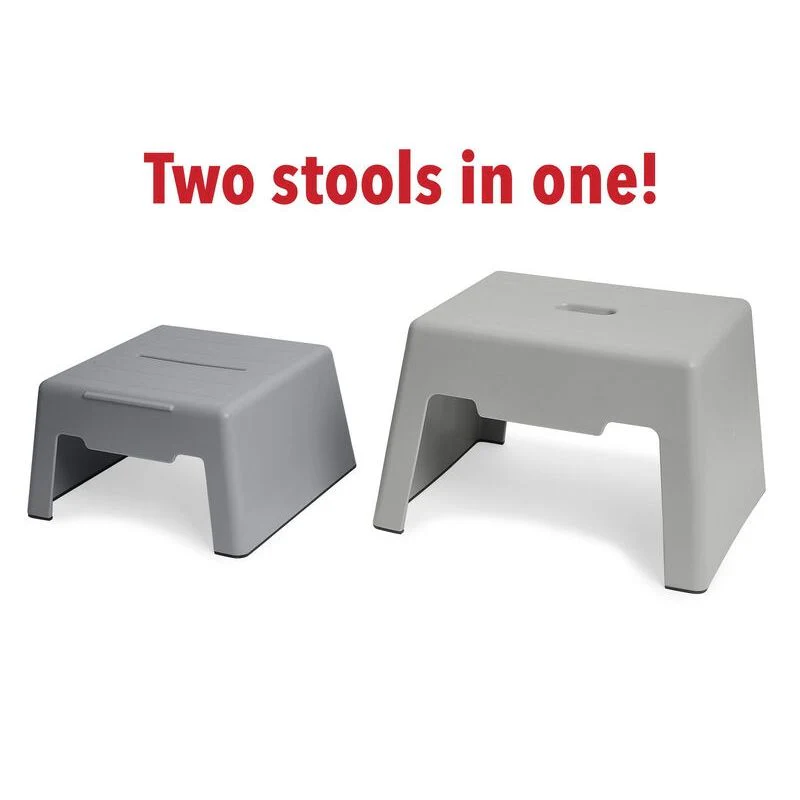 Double-Up Step Stool - Grey - Image 3
