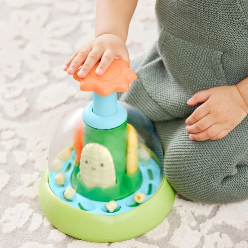 Farmstand Push & Spin Baby Toy - Image 3