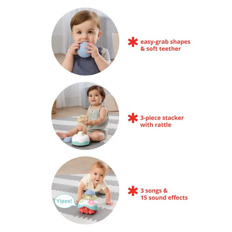 Happy Hermit 3-in-1 Crawl Toy - Image 4