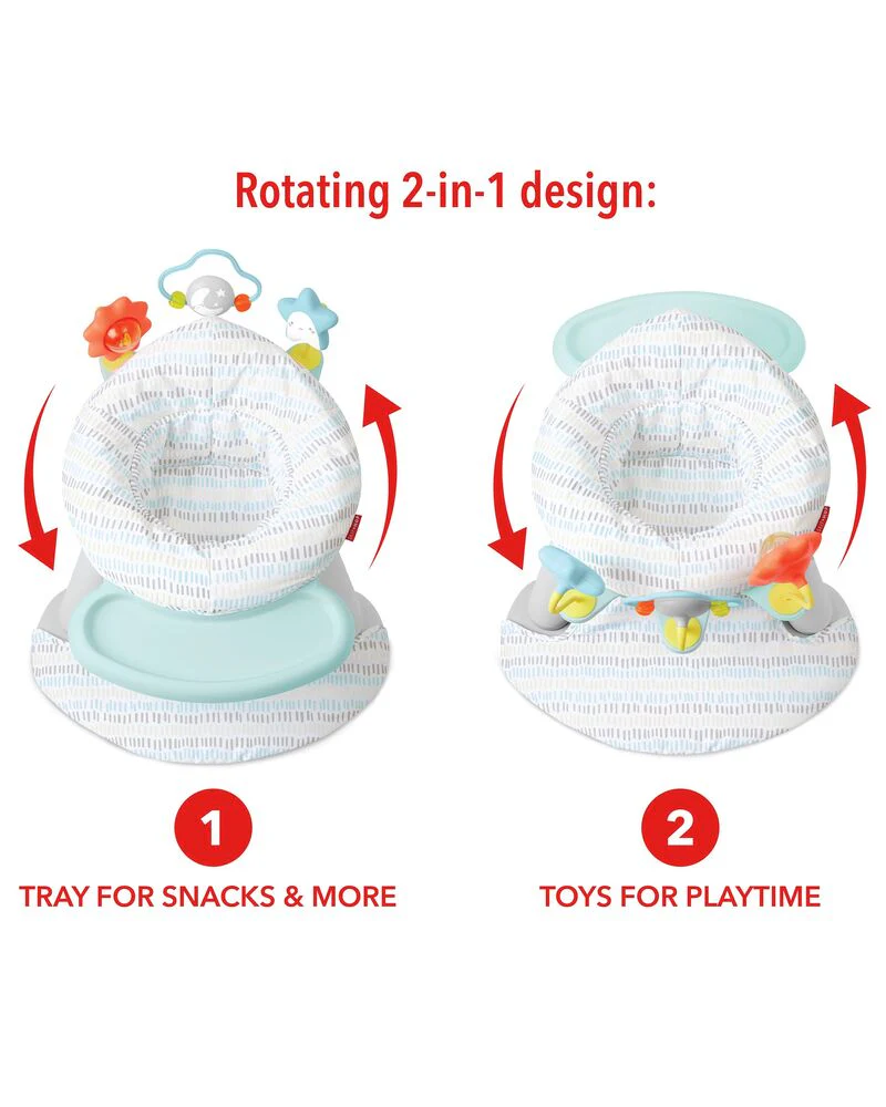 Silver Lining Cloud 2-In-1 Activity Floor Seat - Image 3