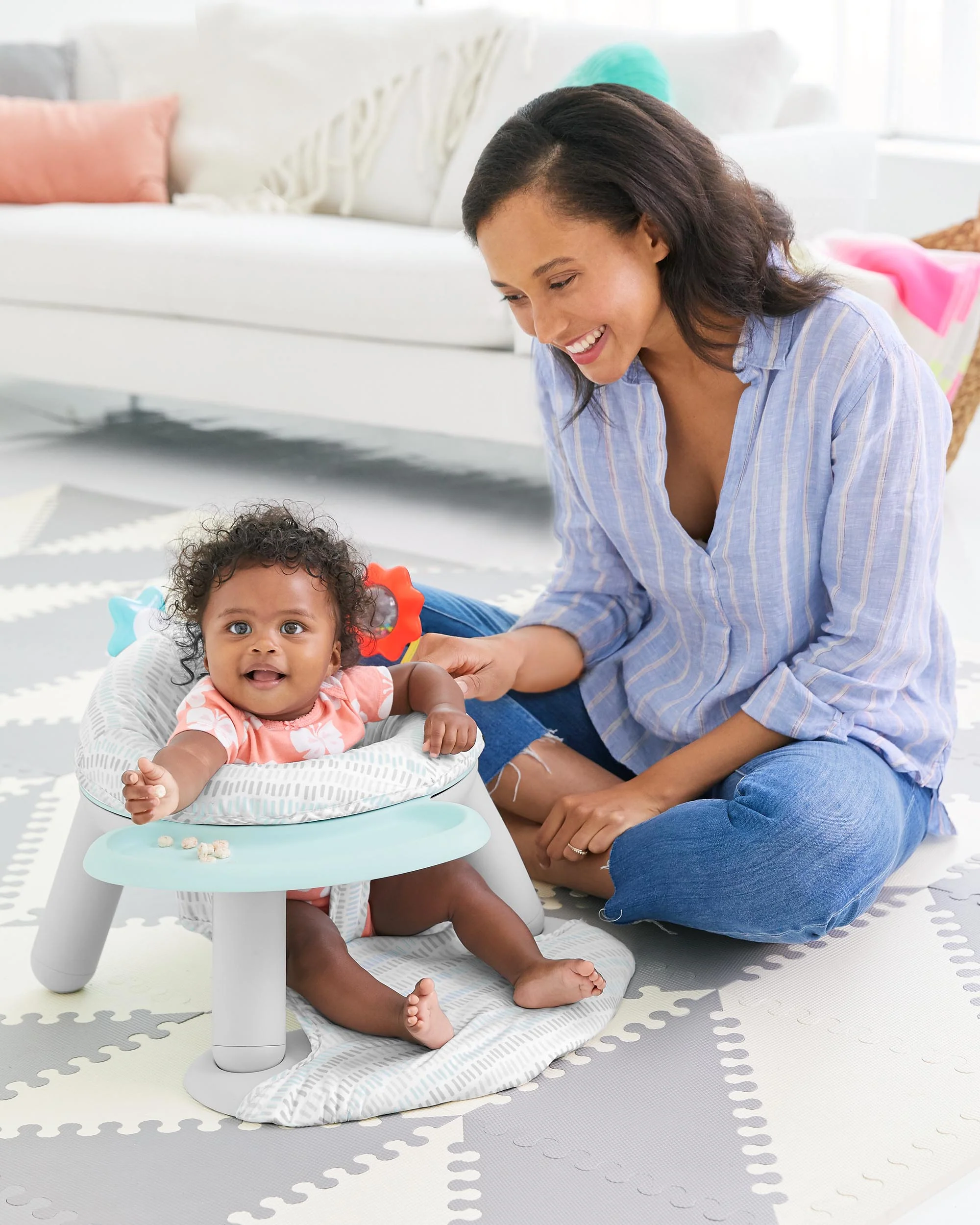 Silver Lining Cloud 2-In-1 Activity Floor Seat - Image 4