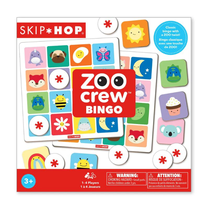 Zoo Crew Bingo Game