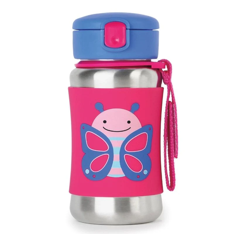 Zoo Stainless Steel Straw Bottle - Image 10