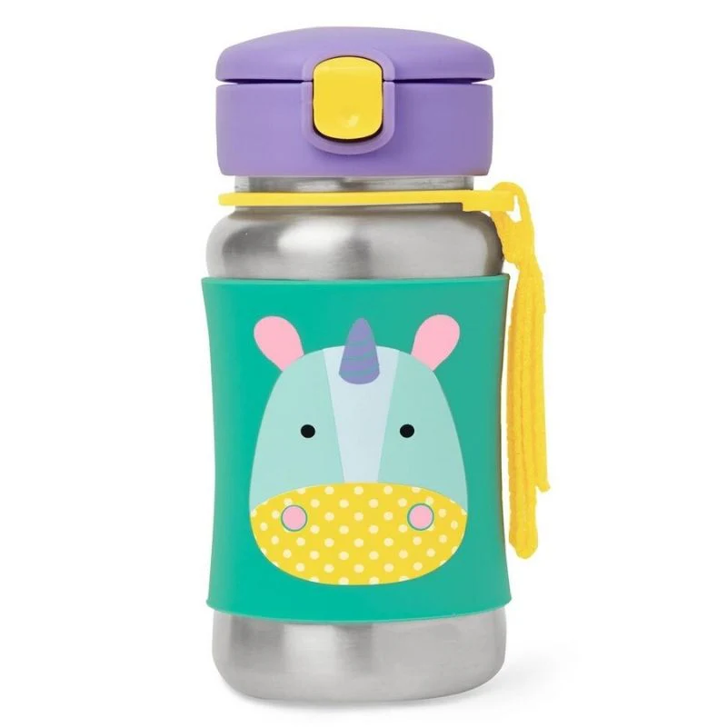 Zoo Stainless Steel Straw Bottle - Image 11