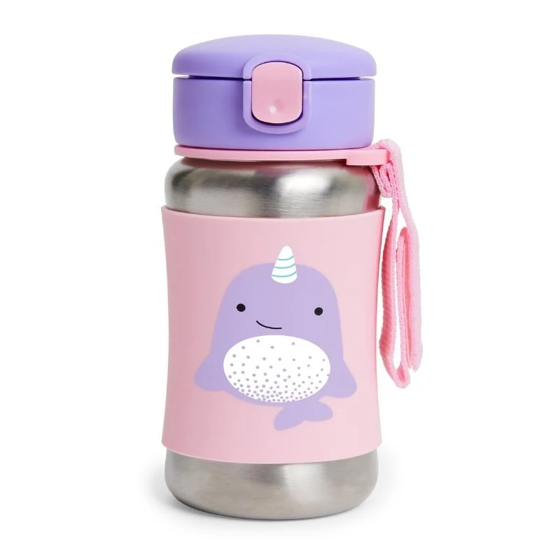 Zoo Stainless Steel Straw Bottle - Image 13
