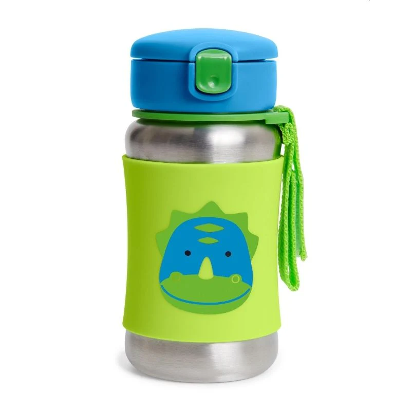 Zoo Stainless Steel Straw Bottle - Image 14
