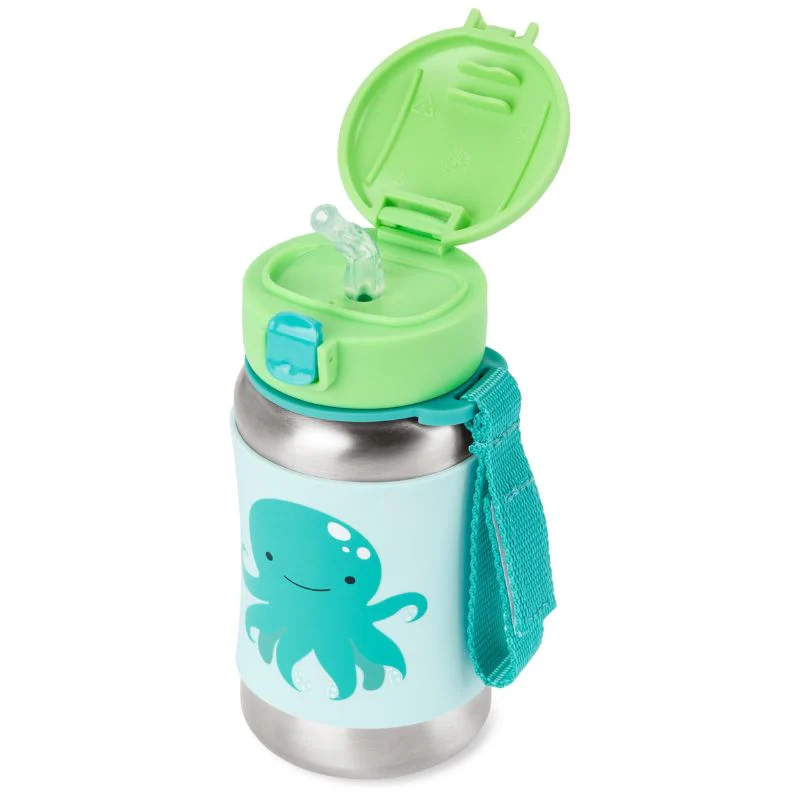 Zoo Stainless Steel Straw Bottle - Image 15