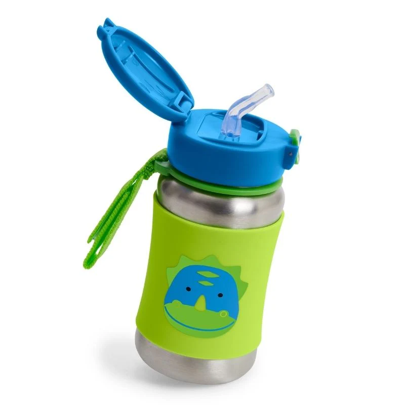 Zoo Stainless Steel Straw Bottle - Image 8