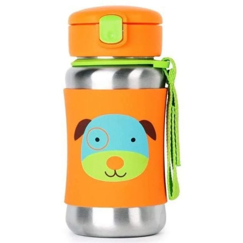 Zoo Stainless Steel Straw Bottle - Image 9