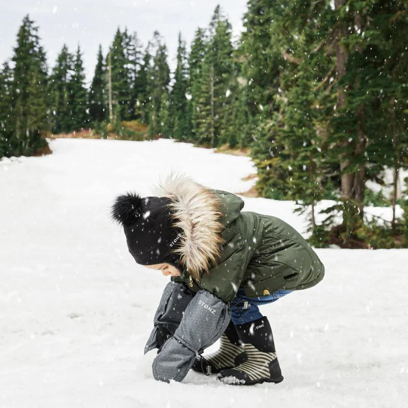 Kid Insulated Snow Mitts - Image 4