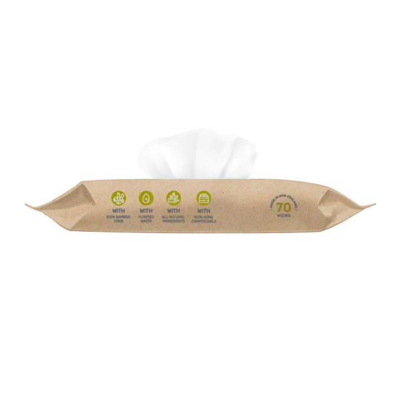 Bamboo Baby Wipes - 70 Pack - Image 11
