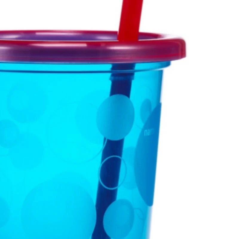 Take and Toss 10 oz Spill Proof Straw Cups - 4 Pack - Image 3
