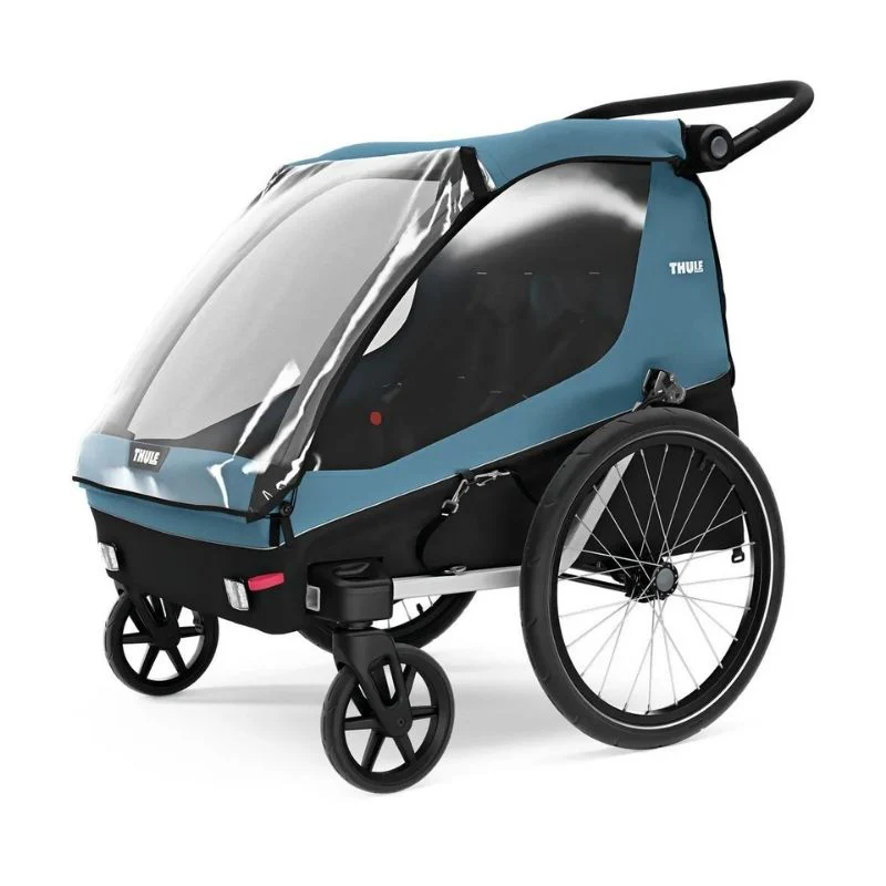 Courier 2-Seat Kids Cargo Bike Trailer - Image 3
