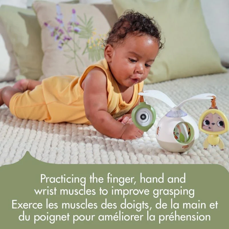 Boho Chic Tummy Time Mobile Entertainer - Image 3