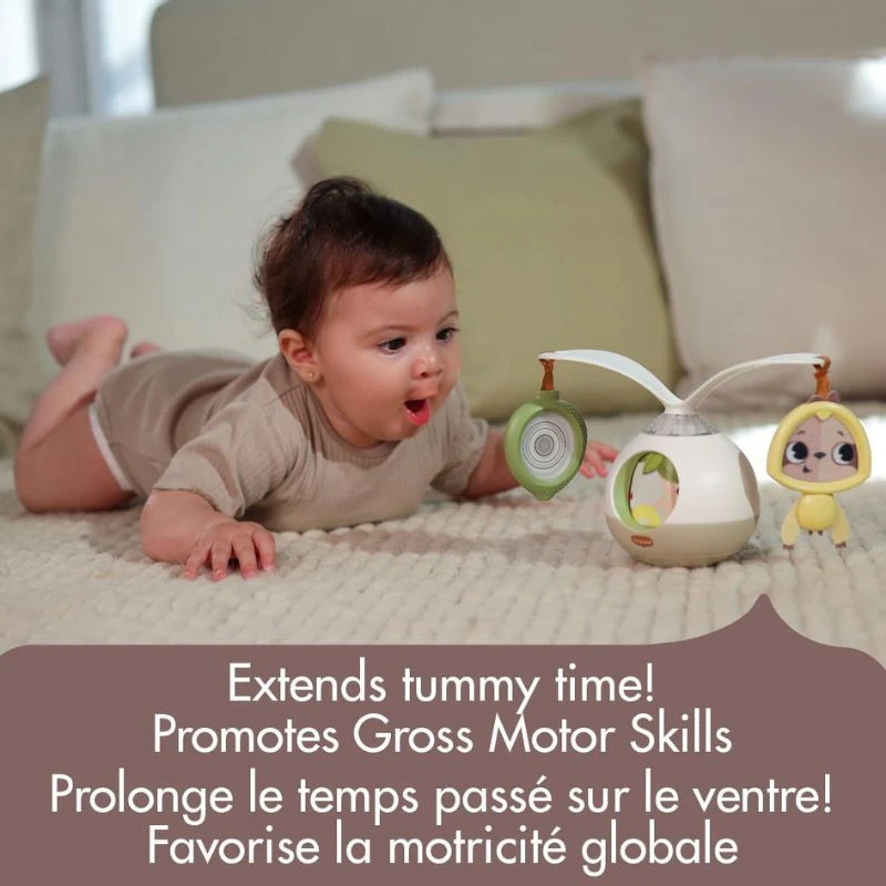 Boho Chic Tummy Time Mobile Entertainer - Image 6