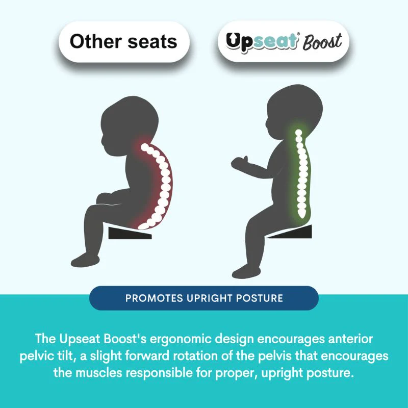 Boost Ergonomic Toddler Booster Seat - Grey - Image 4