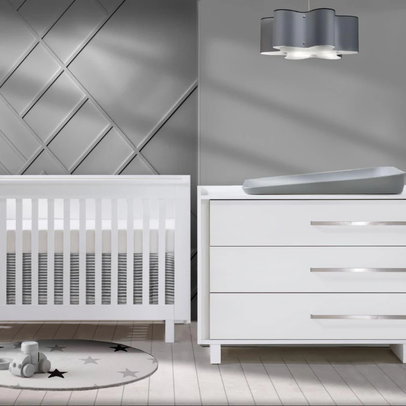 Urban Convertible Crib and Urban 3 Drawer Dresser Combo - Image 10