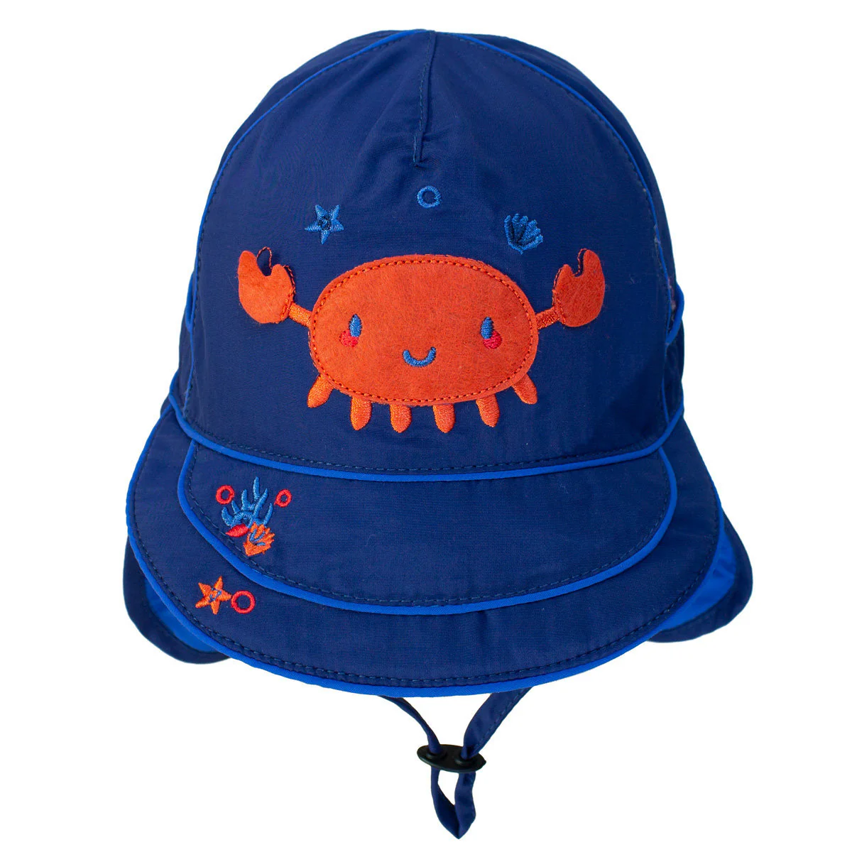 UV Flap Hat - Racy Red - Image 17