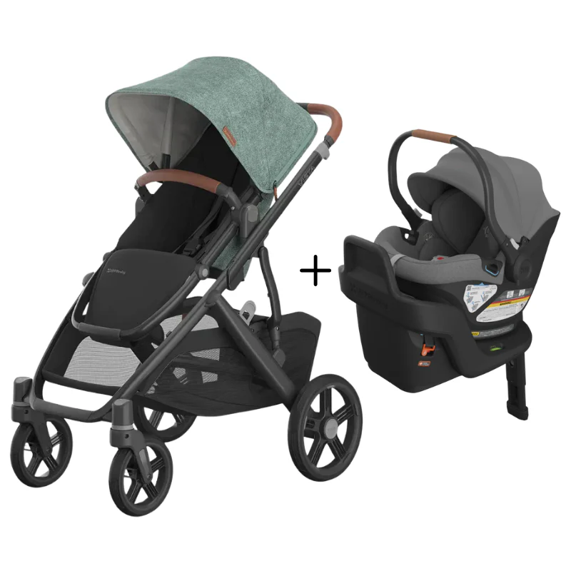 Vista V3 Stroller + Aria Infant Car Seat Travel System - Image 17