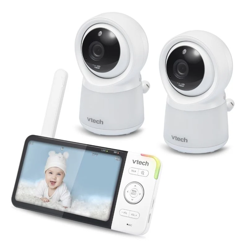 5” Smart Wi-Fi 1080p Video Monitor with 2 Cameras - Image 3