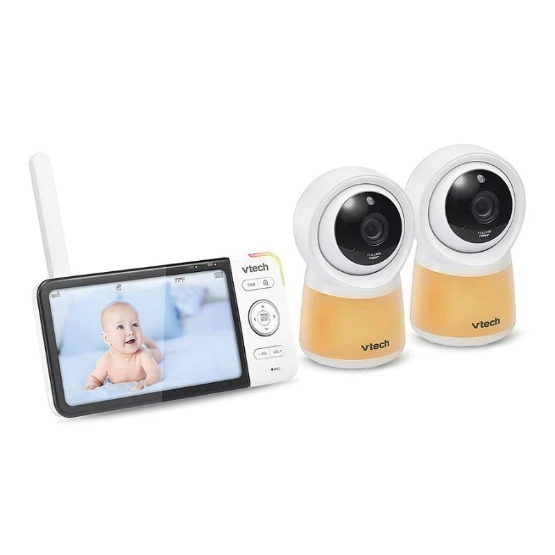 5” Smart Wi-Fi 1080p Video Monitor with 2 Cameras - Image 4