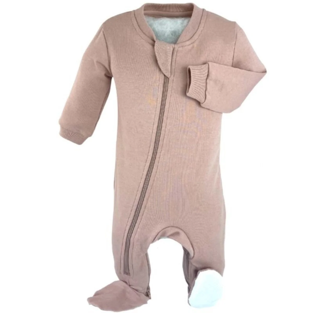 Solid Organic Footed Sleepers - Image 6