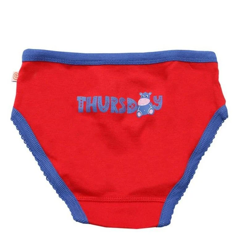 7 Piece Organic Briefs - Days of the Week - Image 16