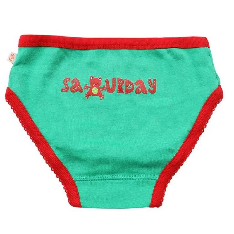 7 Piece Organic Briefs - Days of the Week - Image 18