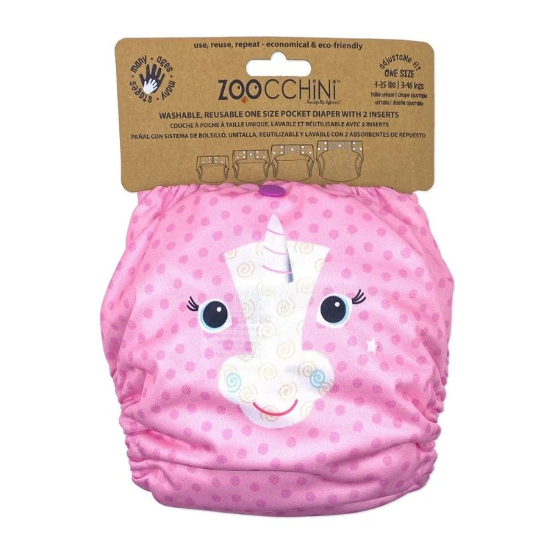 Reusable Pocket Diaper with Inserts - Image 2