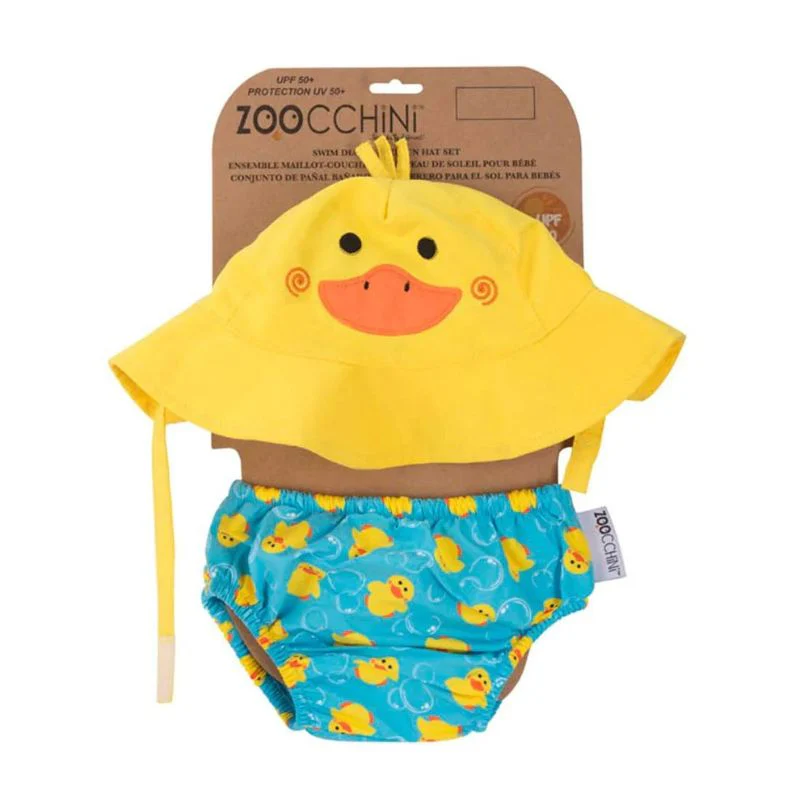 SPF 50+ Baby Swim Diaper and Sun Hat Set - Image 58